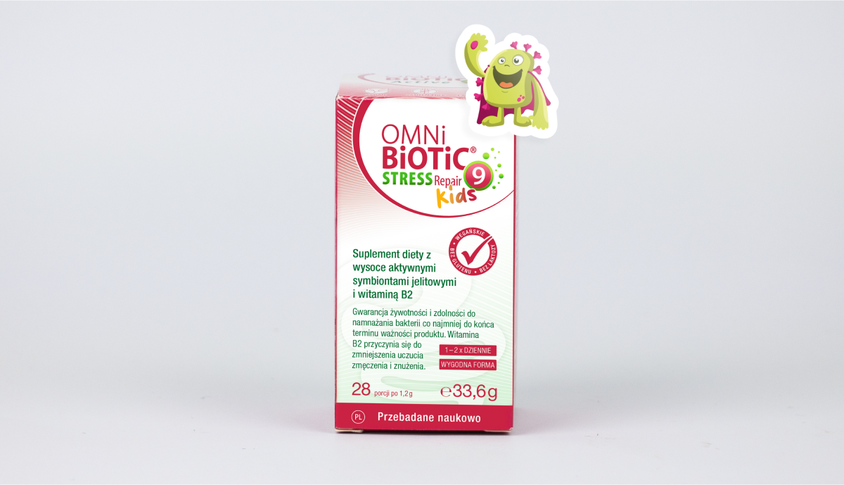 OMNi-BiOTiC® STRESS Repair 9 Kids – 28 sasz.*1,2g