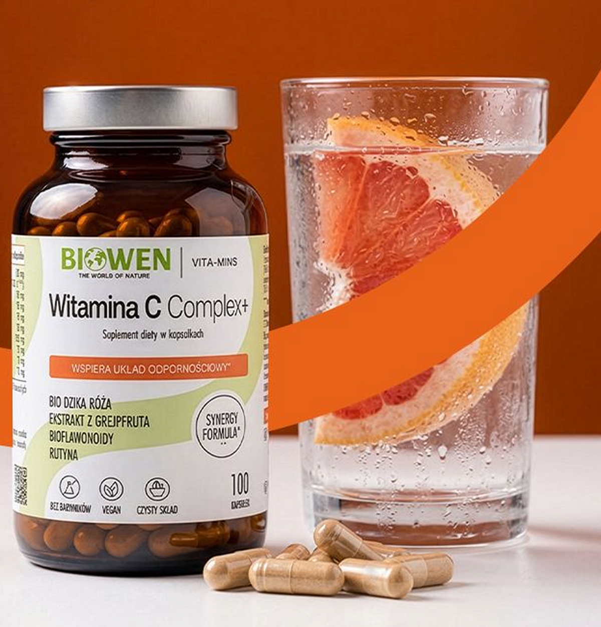 Biowen Witamina C Complex +, kapsułki, 100 szt.