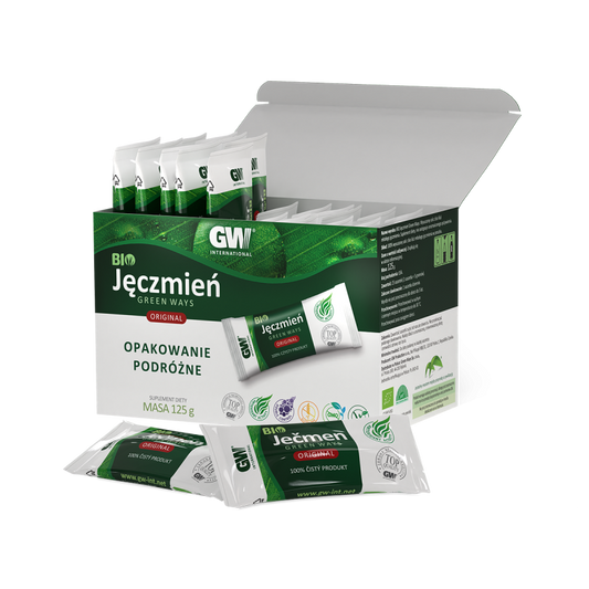 Opakowanie podróżne BIO Jęczmień Green Ways  125 gramów