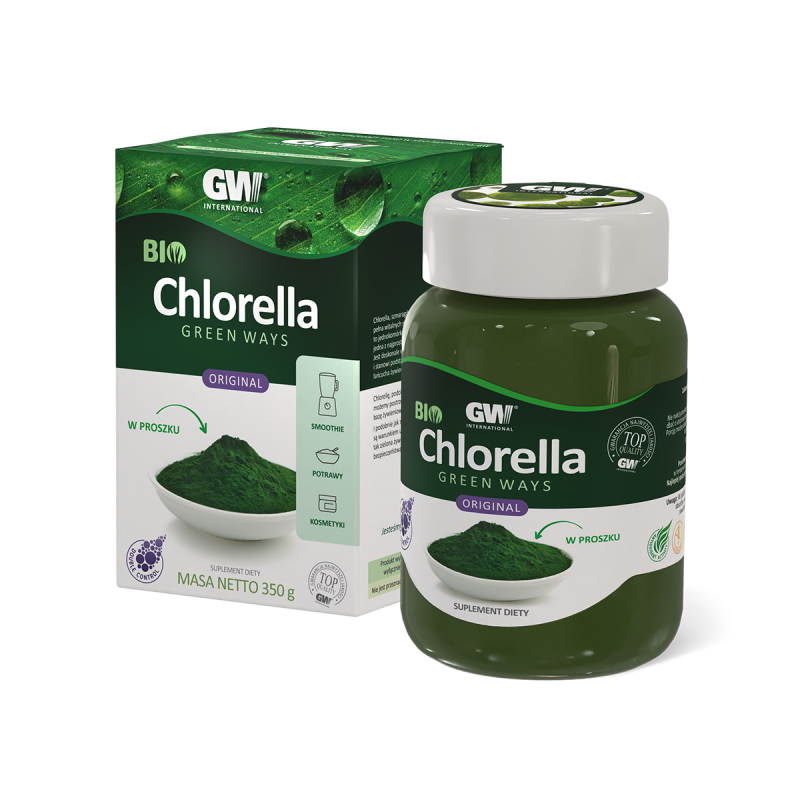 BIO CHLORELLA Green Ways w proszku (350 g) DARMOWA WYSYŁKA