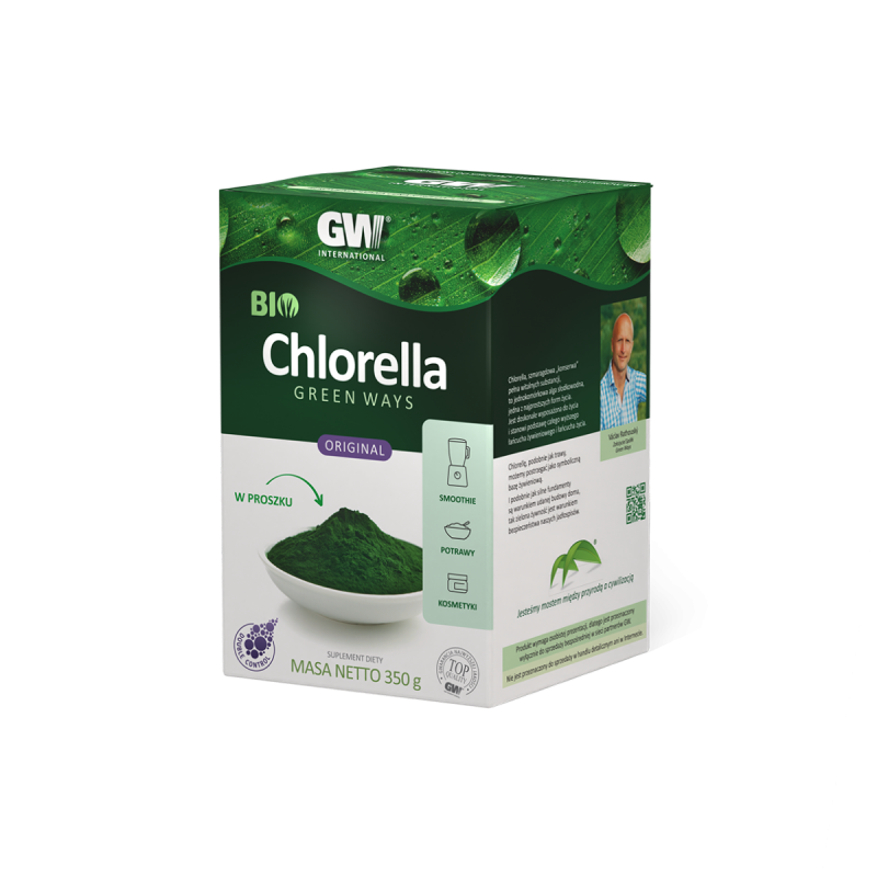 BIO CHLORELLA Green Ways w proszku (350 g) DARMOWA WYSYŁKA