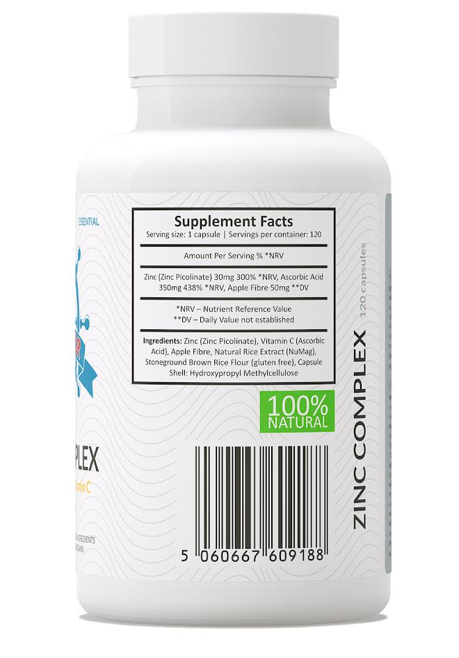 CYNK (Zinc Picolinate) 30 mg, 120 capsules, 200 ml NAVIGATOR