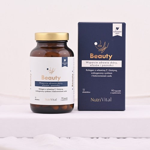 Suplement Beauty Wsparcie skóry, włosów i paznokci Nutri Vital