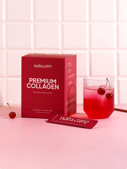 Natu. Care Kolagen Premium 10000 mg, wiśnia