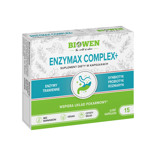 Enzymax Complex+ [ BLISTRY ] - 15 kapsułek