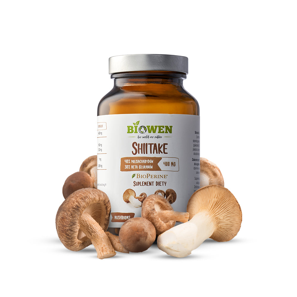 Shiitake - 400mg - 90 kapsułek