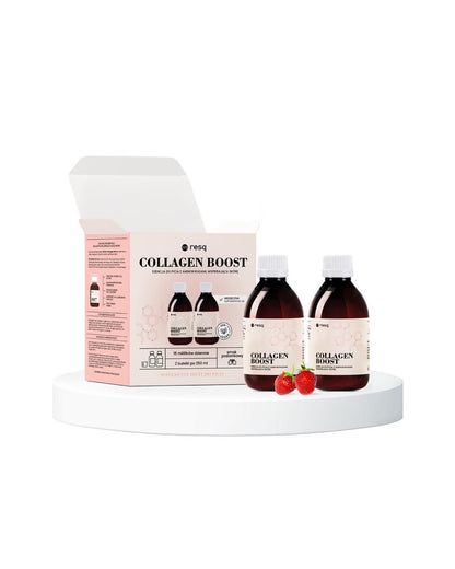 RESQ LAB Collagen Boost Esencja do picia wspierająca skórę z aminokwasami 500 ml