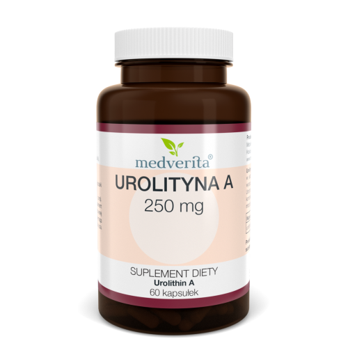 Urolityna A 250 mg - 60 kapsułek Medverita