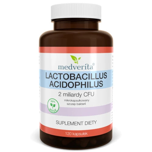 Lactobacillus acidophilus 2 mld CFU 120k MEDVERITA