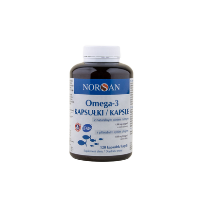 Norsan Omega-3 Kapsułki 120 kapsułek 4000 mg