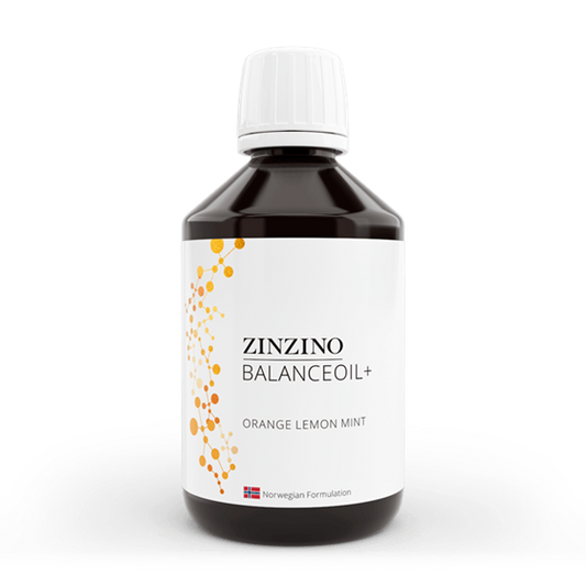 ZINZINO BalanceOil+, 300 ml ORANGE LEMON MINT