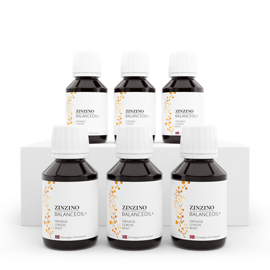 Zinzino BalanceOil+ Orange Lemon Mint, 100 ml, 6 sztuk