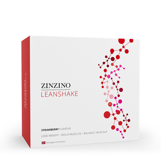 Zinzino LeanShake Strawberry, portion pack
