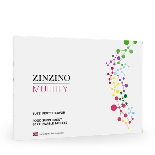 ZINZINO Multify MULTIWITAMINA dla dzieci tutti frutti