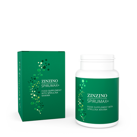 Zinzino SpiruMax+ Suplement diety zawierający naturalny składnik spirulina maxima