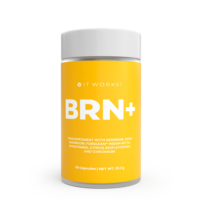 It Works BRN+ Suplement diety wspomagający zrównoważony metabolizm z chromem