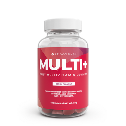 It Works Multi+ Codzienne żelki multiwitaminowe – suplement diety dla całej rodziny