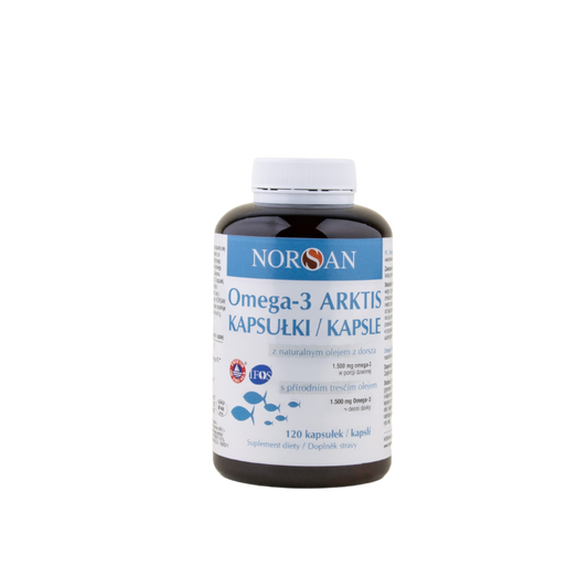 Norsan Omega-3 Arktis Kapsułki 120 kaps 1500 mg