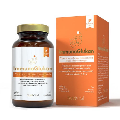 ImmunoGlukan Wsparcie odporności i alergii Nutri Vital
