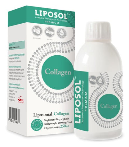 Liposol Liposomalny Collagen rybi 5g/10ml 250 ml Aliness