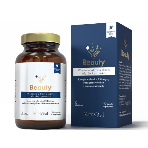 Suplement Beauty Wsparcie skóry, włosów i paznokci Nutri Vital