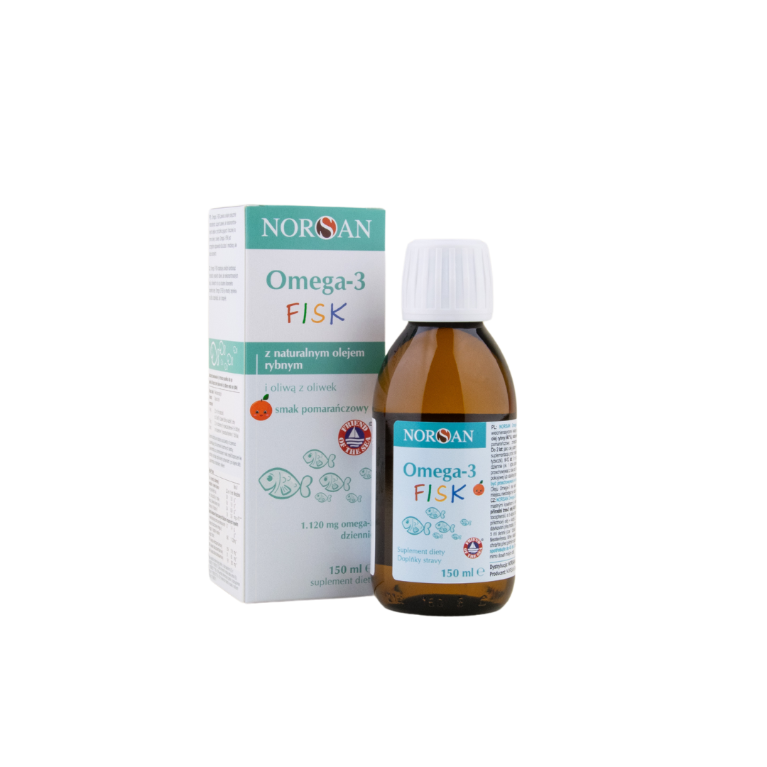 Norsan Omega 3 FISK dla dzieci 150 ml
