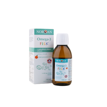 Norsan Omega 3 FISK dla dzieci 150 ml