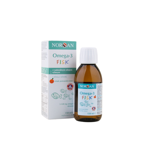 Norsan Omega 3 FISK dla dzieci 150 ml