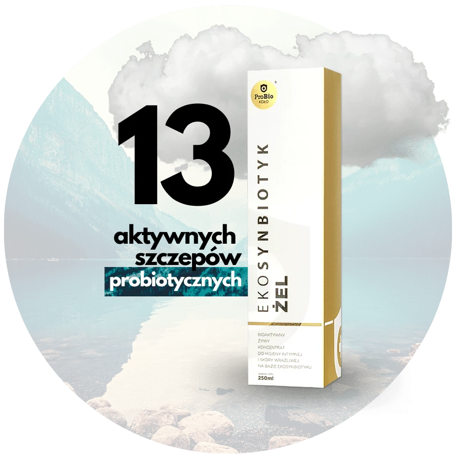 Probiotyczny Żel Eko Synbiotyk 250ml żel do higieny Probio Koło