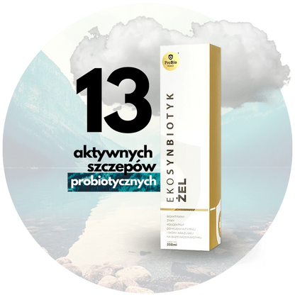 Probiotyczny Żel Eko Synbiotyk 250ml żel do higieny Probio Koło