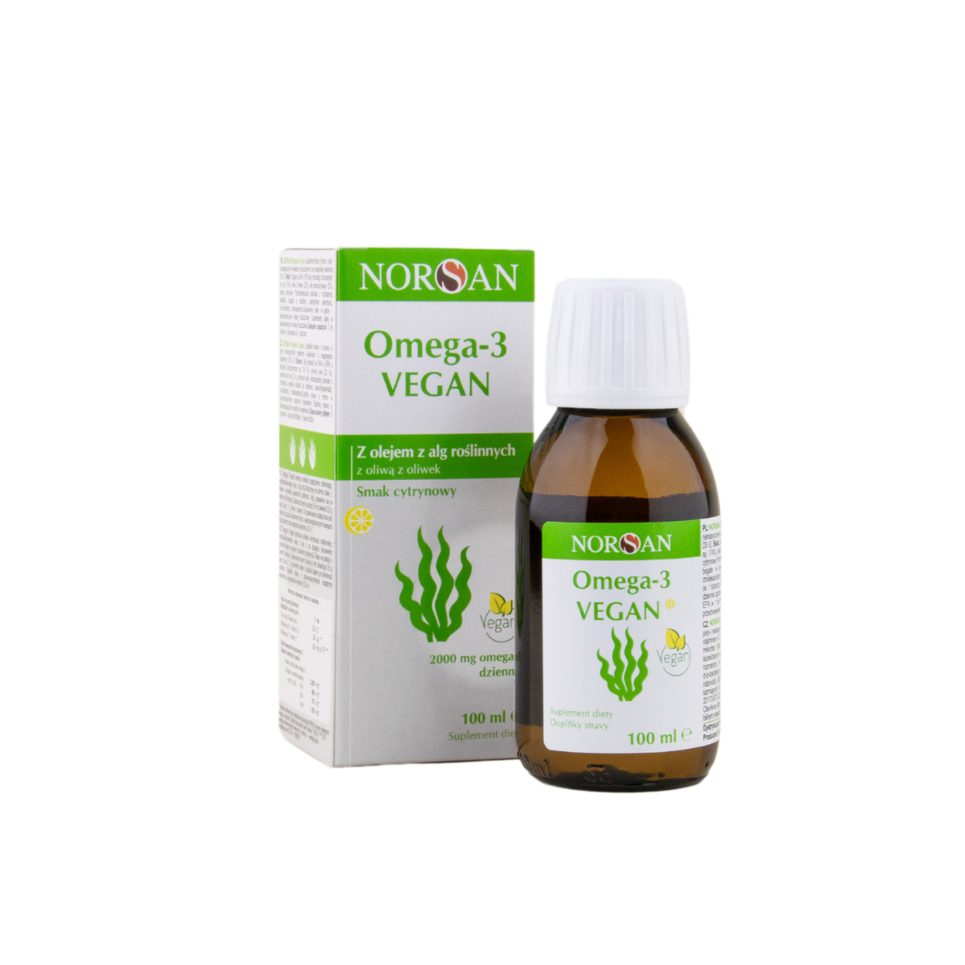 Norsan Omega-3 Vegan z alg 100 ml 2000 mg