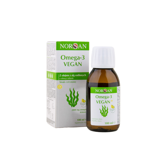 Norsan Omega-3 Vegan z alg 100 ml 2000 mg