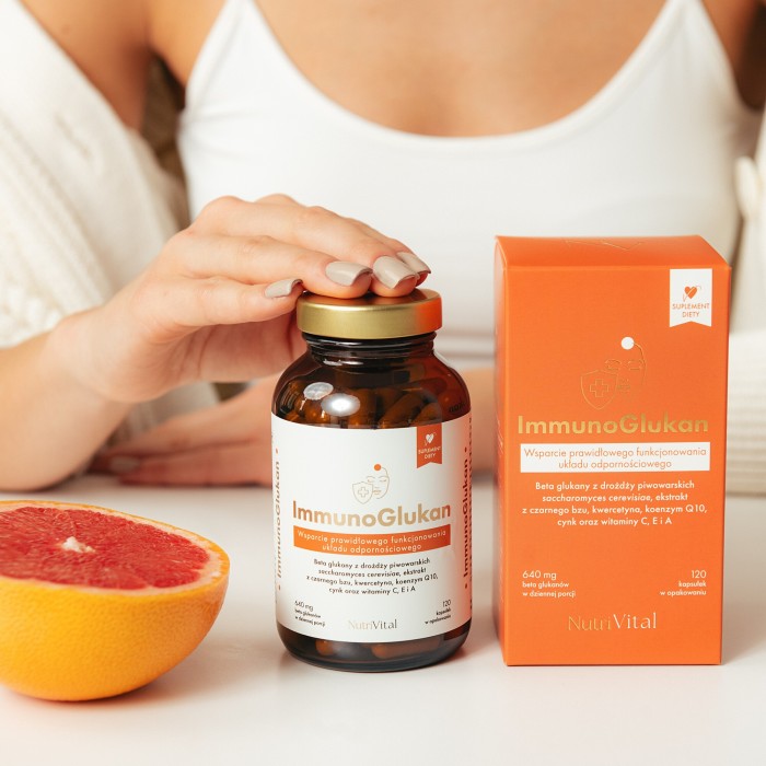 ImmunoGlukan Wsparcie odporności i alergii Nutri Vital