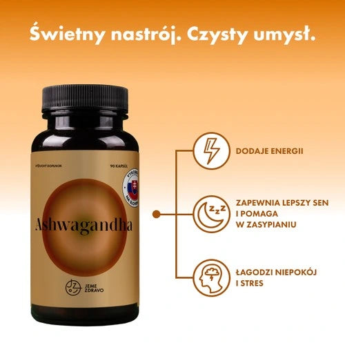 Jemy Zdrowo Ashwagandha stres sen wyciszenie skupienie