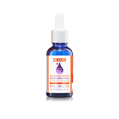 Ashwagandha KSM-66 w Kroplach – 30ml BeKeto