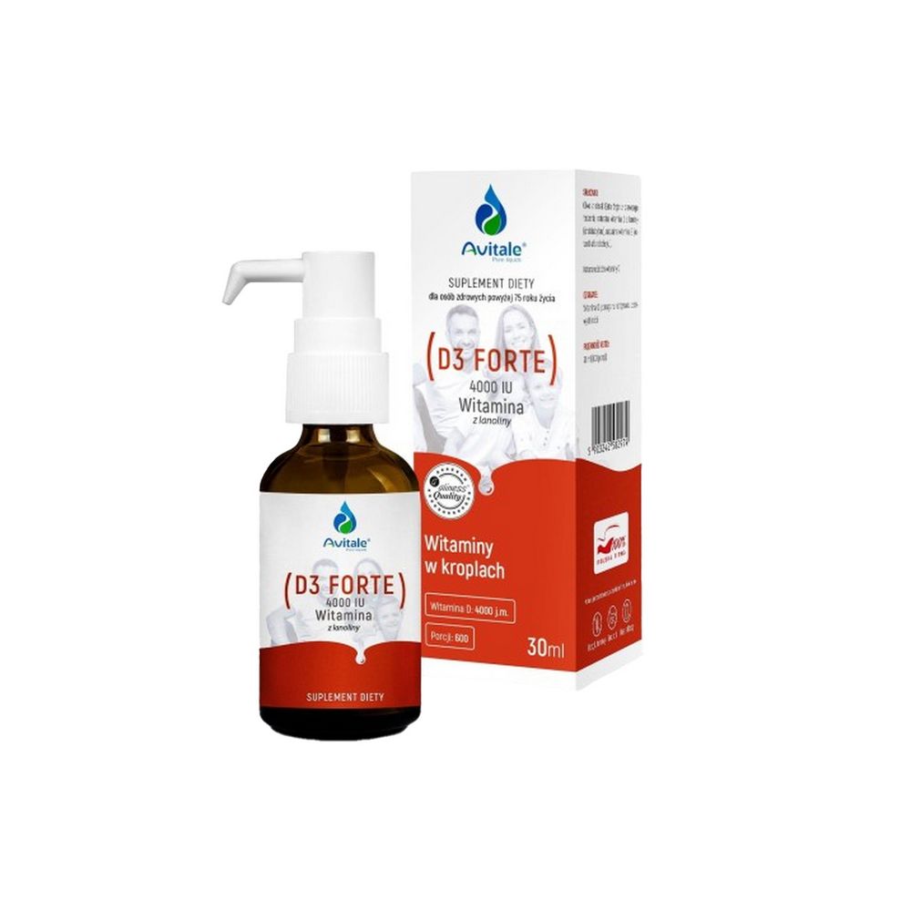 Avitale, D3 FORTE 4000 IU x 30 ml