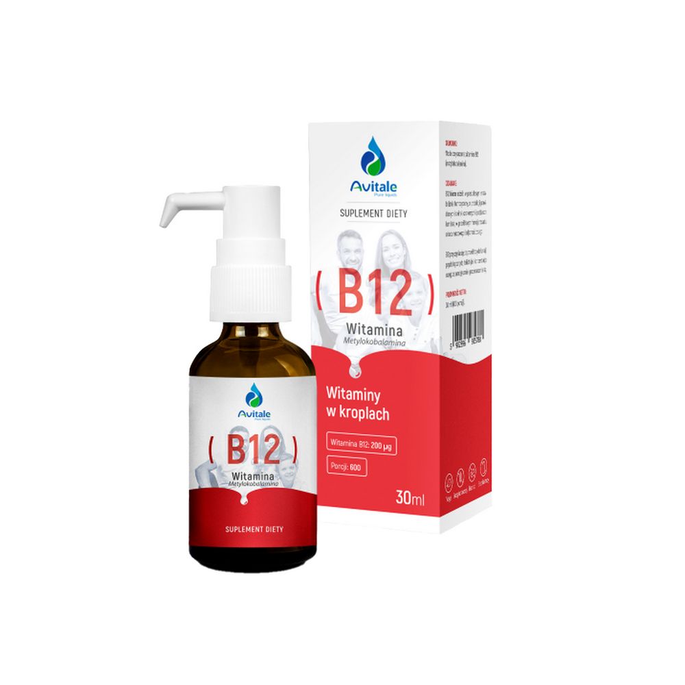 Avitale Metylokobalamina - Witamina B12 200 µg 30 ml