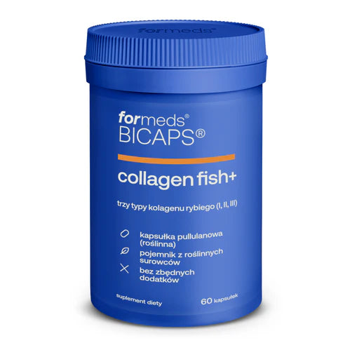 BICAPS collagen fish+ kolagen rybi 60 kapsułek