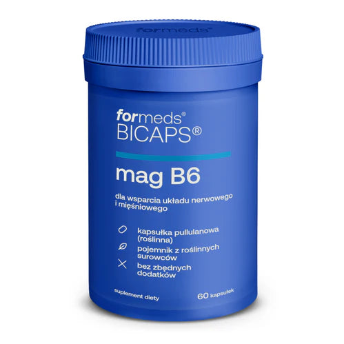 BICAPS mag B6 magnez z B6 60 kapsułek