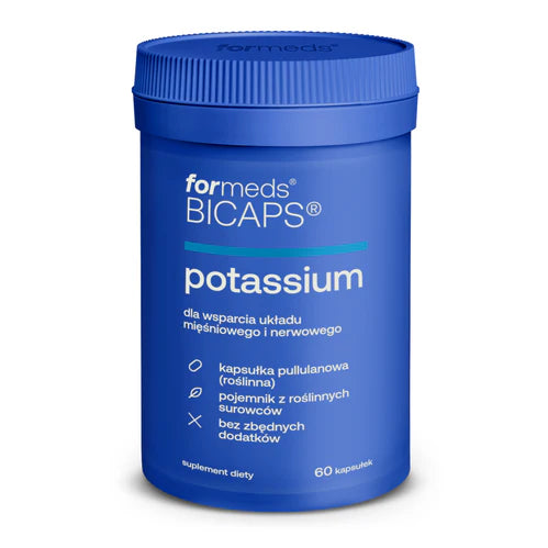 BICAPS potassium cytrynian potasu 60 kapsułek