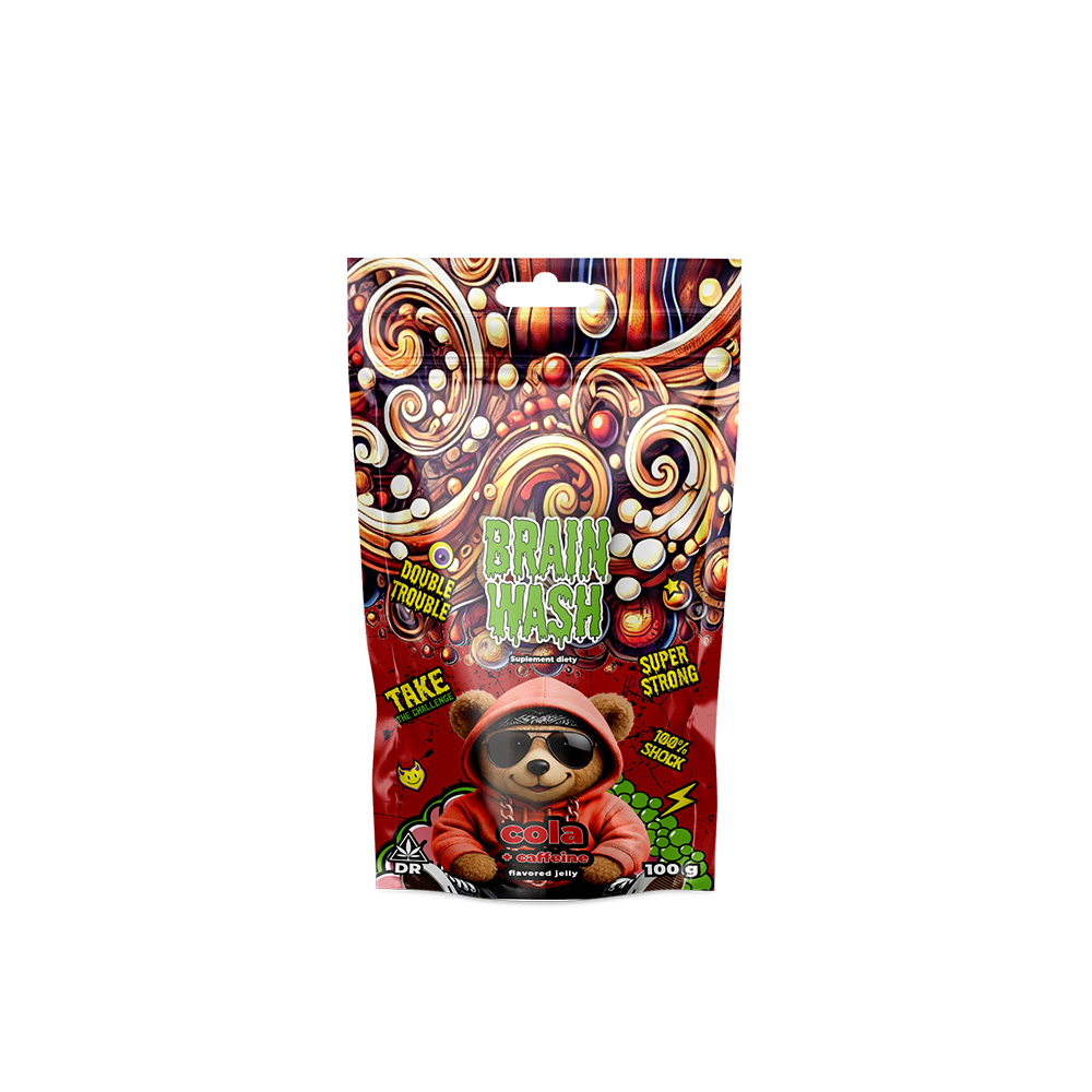 Żelki Brain Wash Cola 100g + kofeina
