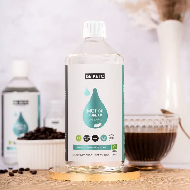 BIO Olej MCT 100% C8 1000ml BeKeto