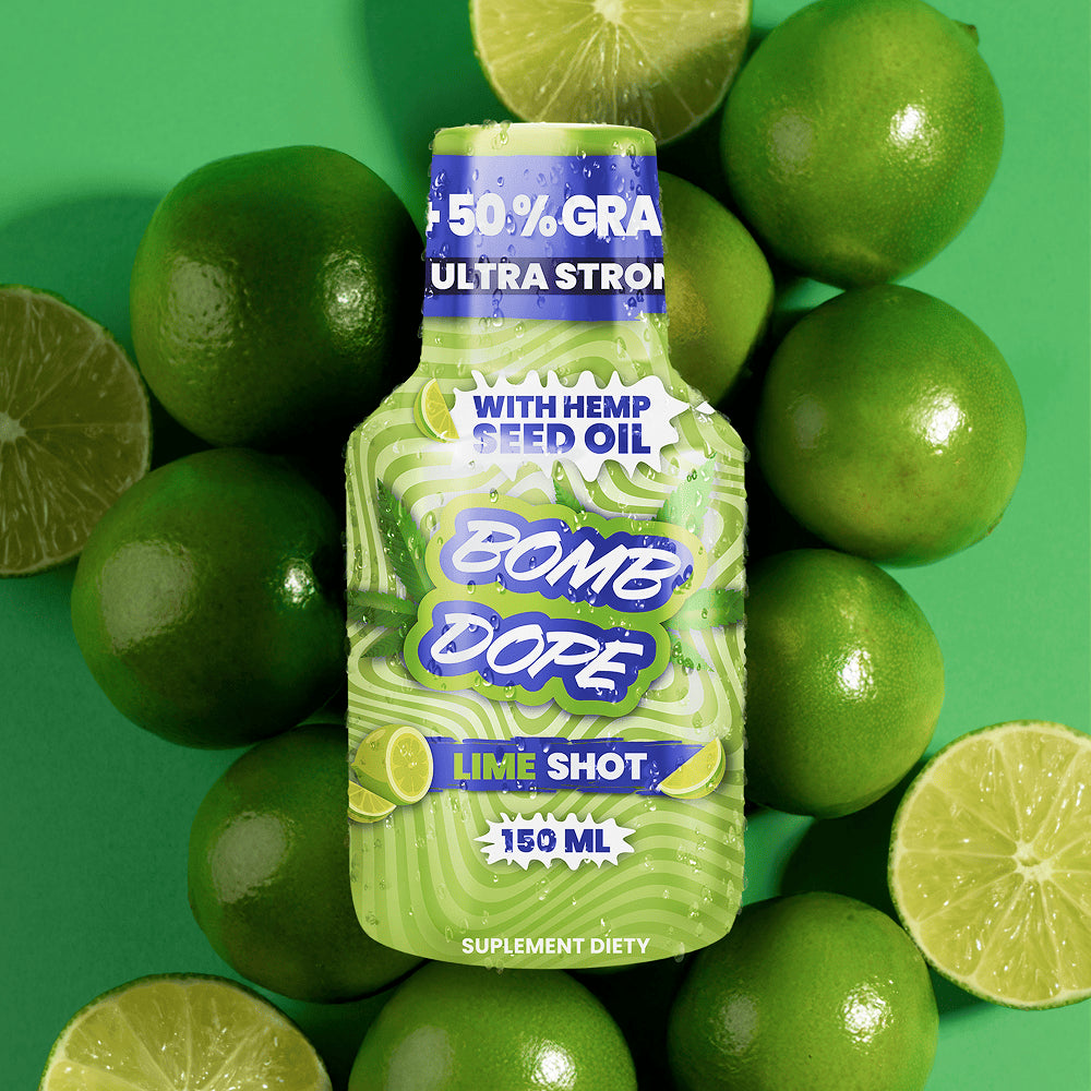 BombDope Lime 150ml – Chmurka w płynie, której nie da się zapomnieć!