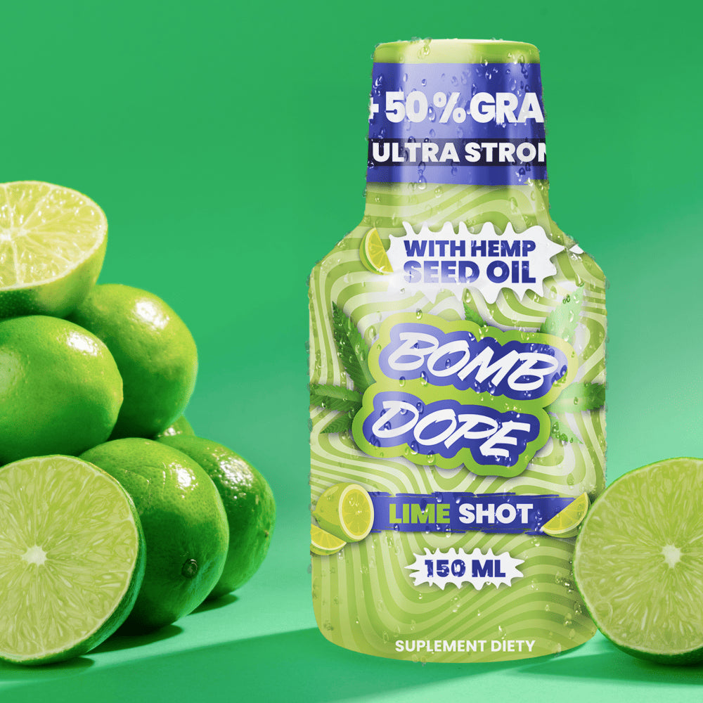 BombDope Lime 150ml – Chmurka w płynie, której nie da się zapomnieć!