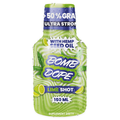 BombDope Lime 150ml – Chmurka w płynie, której nie da się zapomnieć!