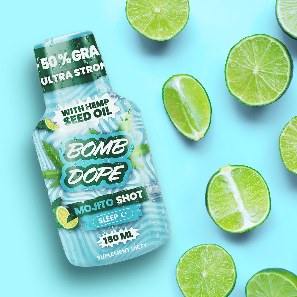 BombDope Mojito Sleep 150ml – Egzotyczny relaks na dobranoc