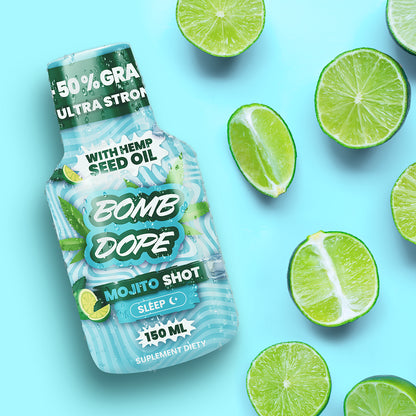 BombDope Mojito Sleep 150ml – Egzotyczny relaks na dobranoc