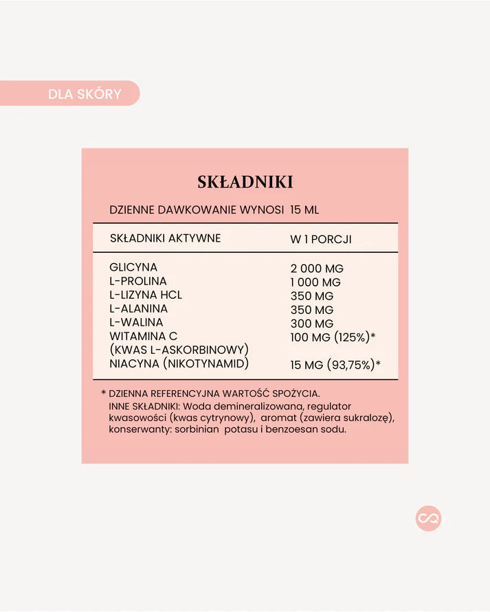 RESQ LAB Collagen Boost Esencja do picia wspierająca skórę z aminokwasami 500 ml