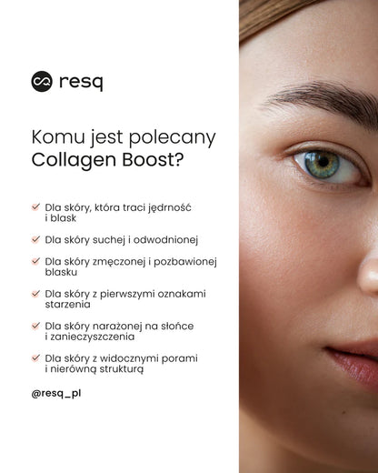 RESQ LAB Collagen Boost Esencja do picia wspierająca skórę z aminokwasami 500 ml