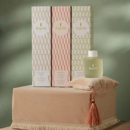 Patyczki perfumowane dla domu Hygge BERGAMOTKA, FIOŁEK, BIAŁE PIŻMO FLAGOLIE